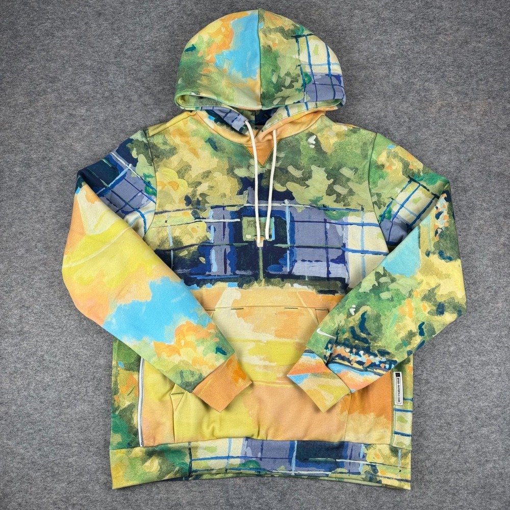 Nike Therma Fit Standard Issue Print Fleece Hoodie Basketball Mens Large L